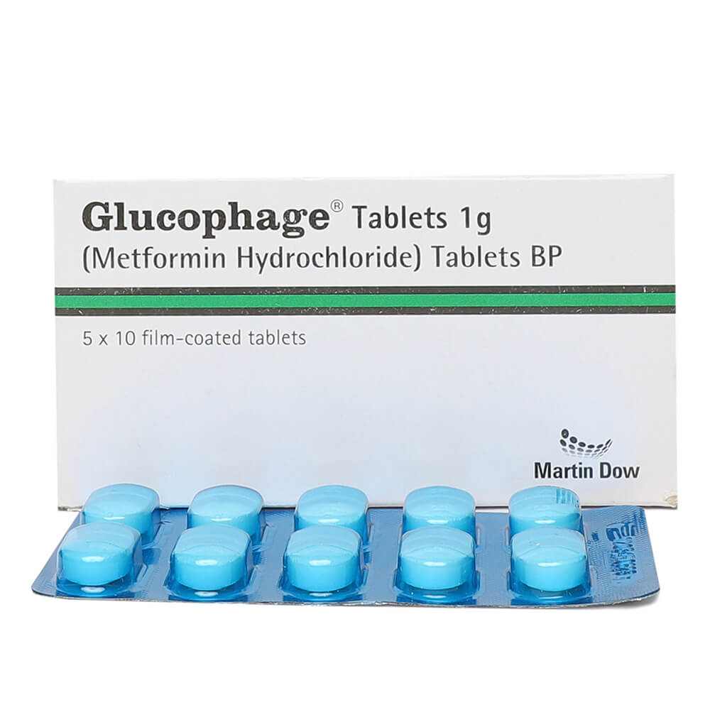 Glucophage 1g price