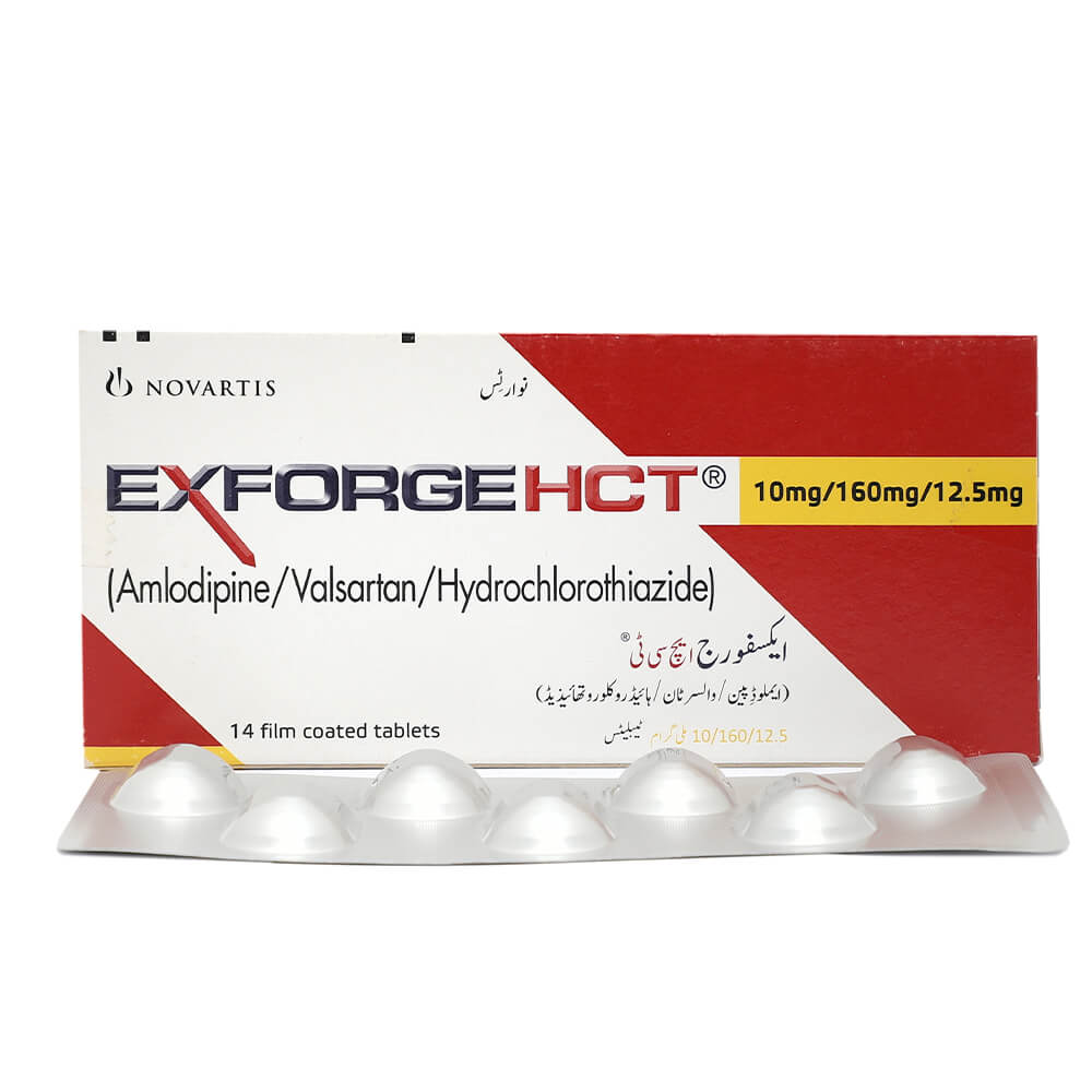 Exforge Hct 10/160/12.5mg