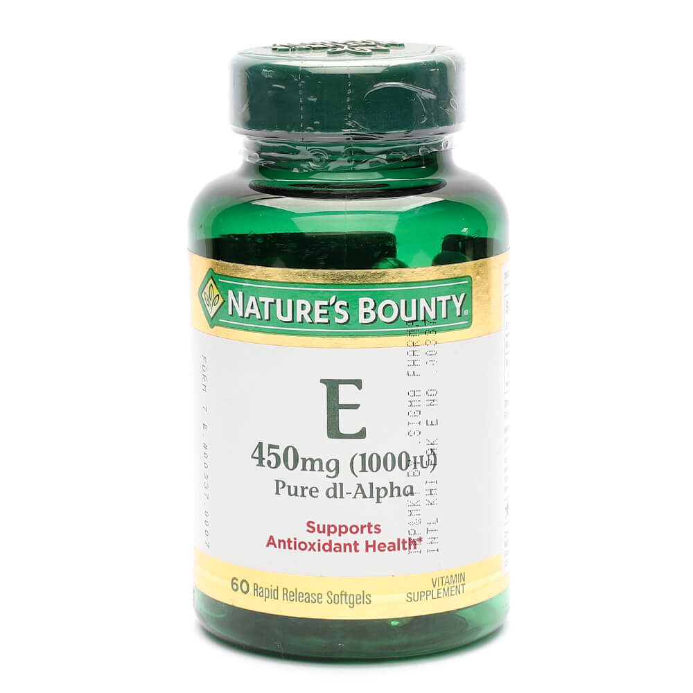Nature's Bounty Vitamin E 450mg (60)
