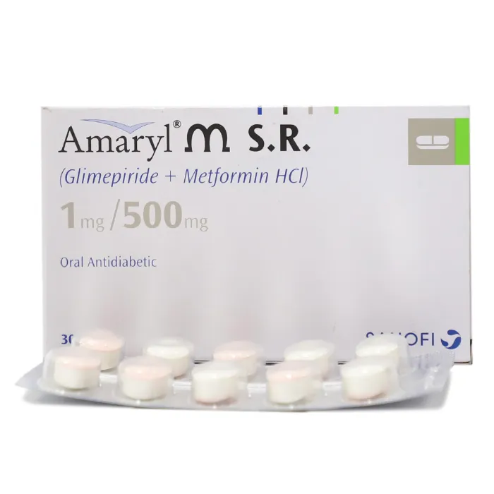 Amaryl M SR 1/500 mg