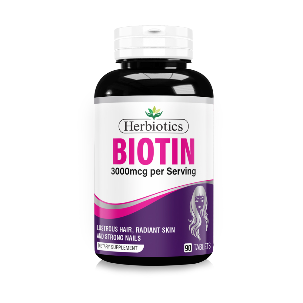 Herbiotics Biotin 3000mcg (90)