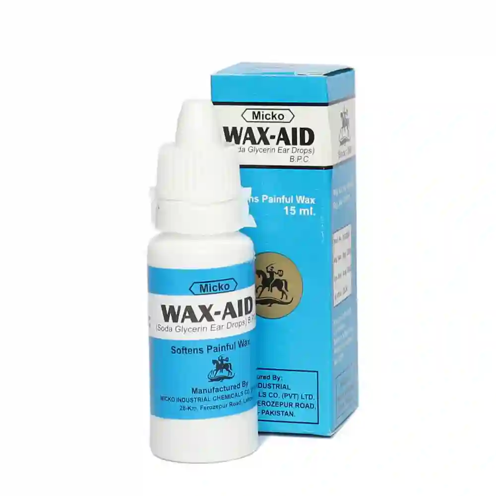 WaxAid Ear Drops 15ml Uses, Side effects & Price in Pakistan