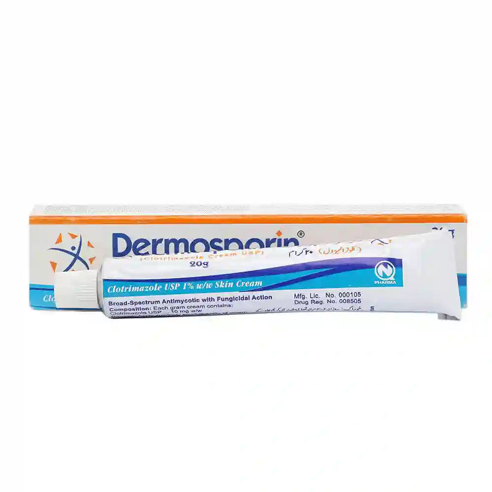 Dermosporin 1 Cream 20g Uses, Side effects & Price in Pakistan