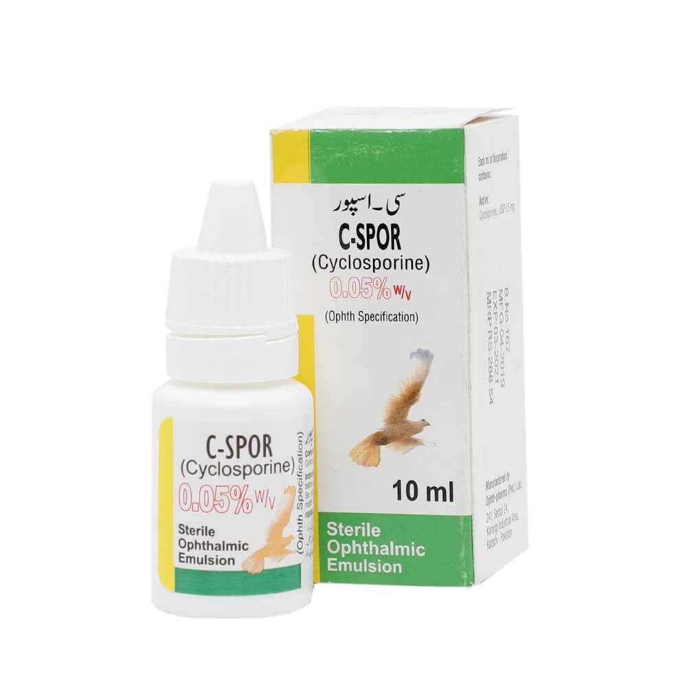 Ophth CSpor Eye Drops 10ml Uses, Side effects & Price in Pakistan