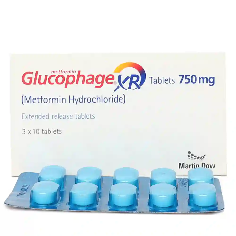 Glucophage Xr 750mg Tablets Uses, Side effects & Price in Pakistan