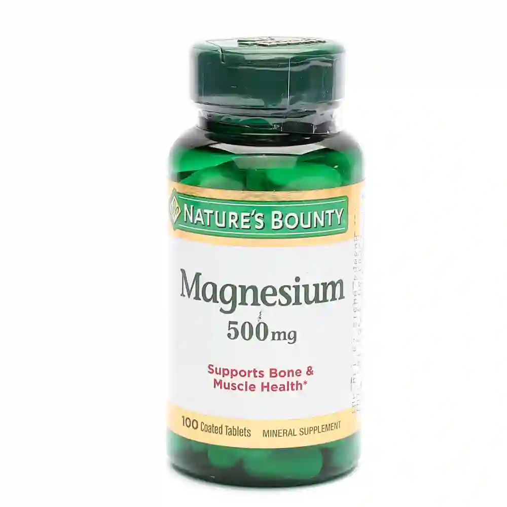 Nature's Bounty Magnesium 500mg (100)