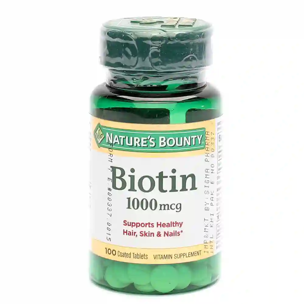 Nature's Bounty Biotin 1000mcg (100)