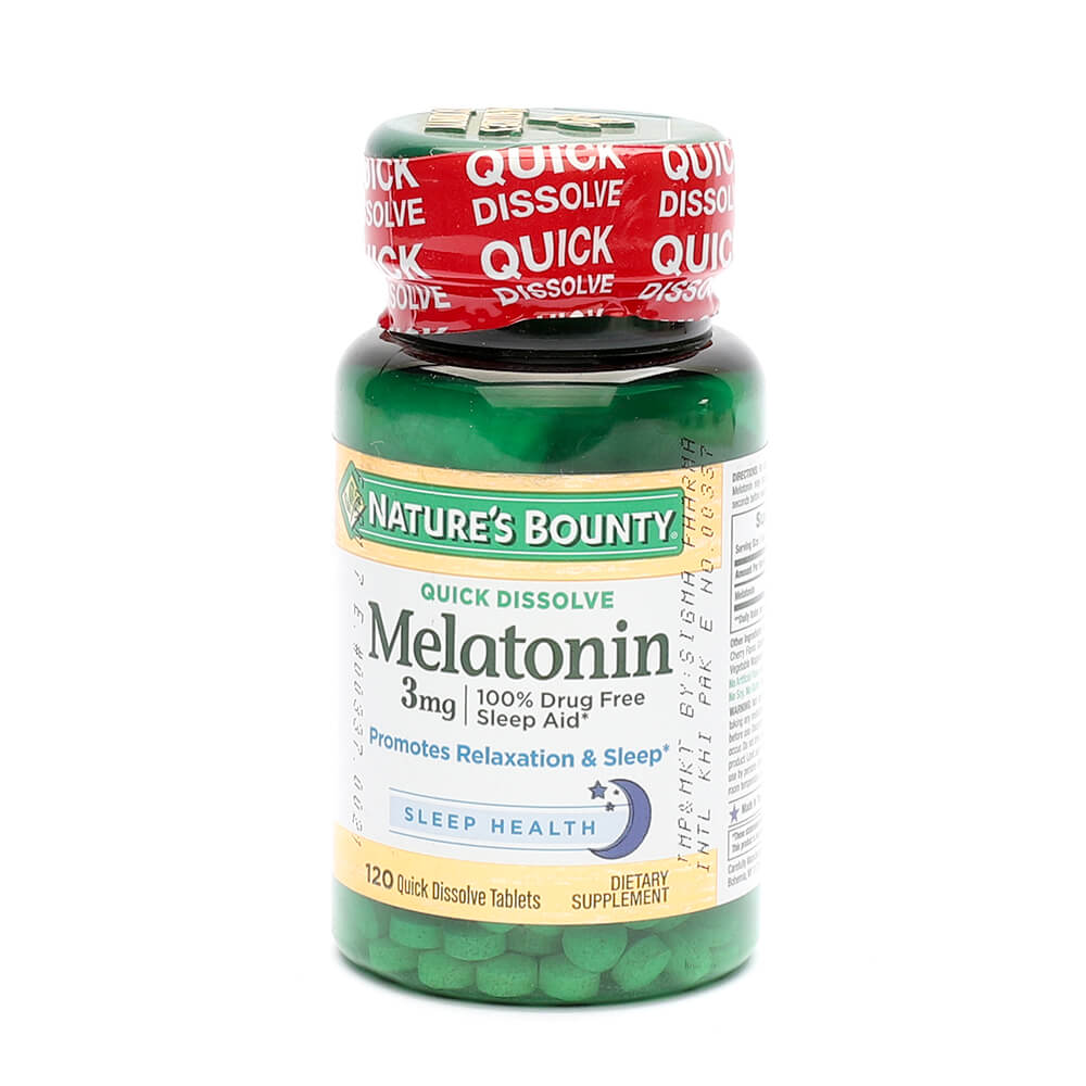 Nature's Bounty Melatonin 3mg (120)