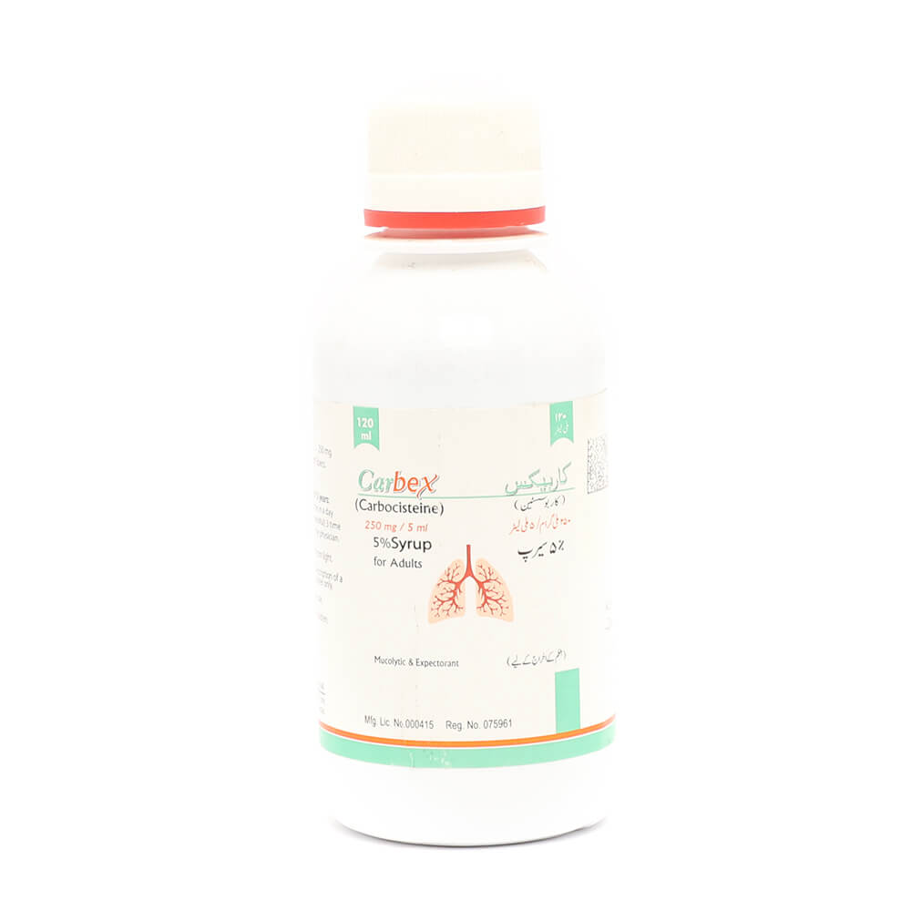 Carbex 250/5mg 120ml