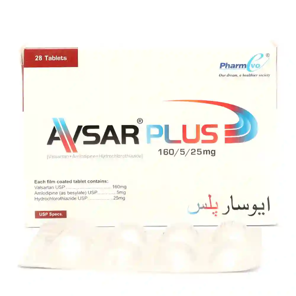 Avsar Plus 160/5/25mg