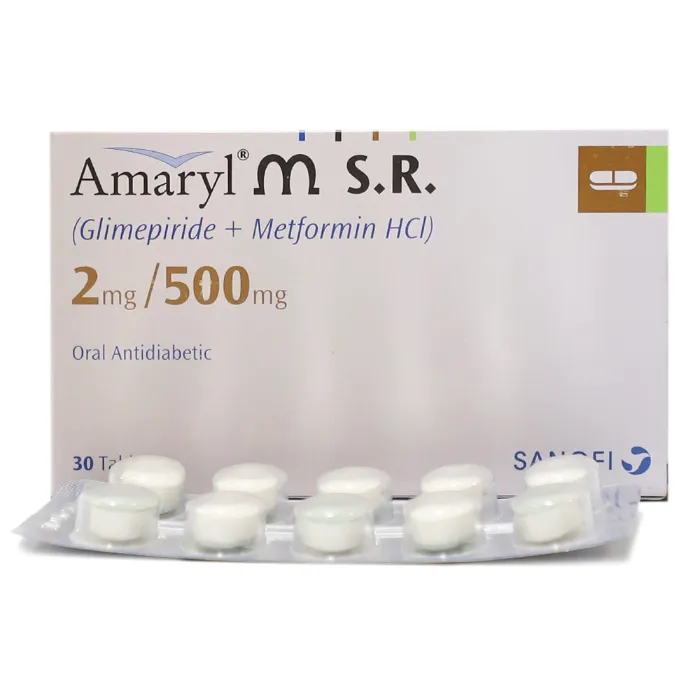 Amaryl M SR 2/500 mg