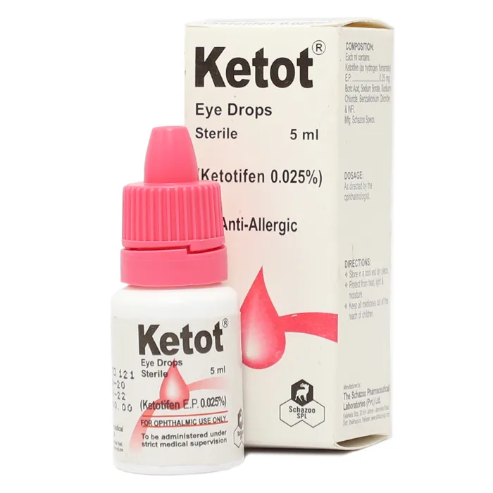 Ketot Eye Drops 5ml Uses, Side effects & Price in Pakistan
