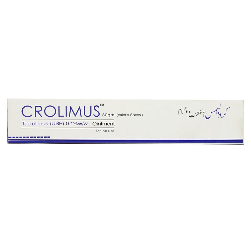 Crolimus 0.1% 10mg2