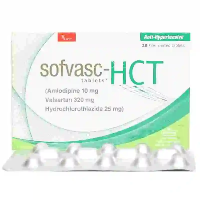 Sofvasc Hct 10/320/25mg