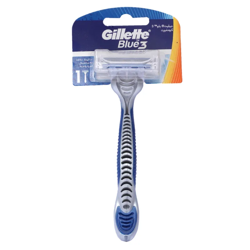 Gillette Blue-3 Sytem 1-up Razor