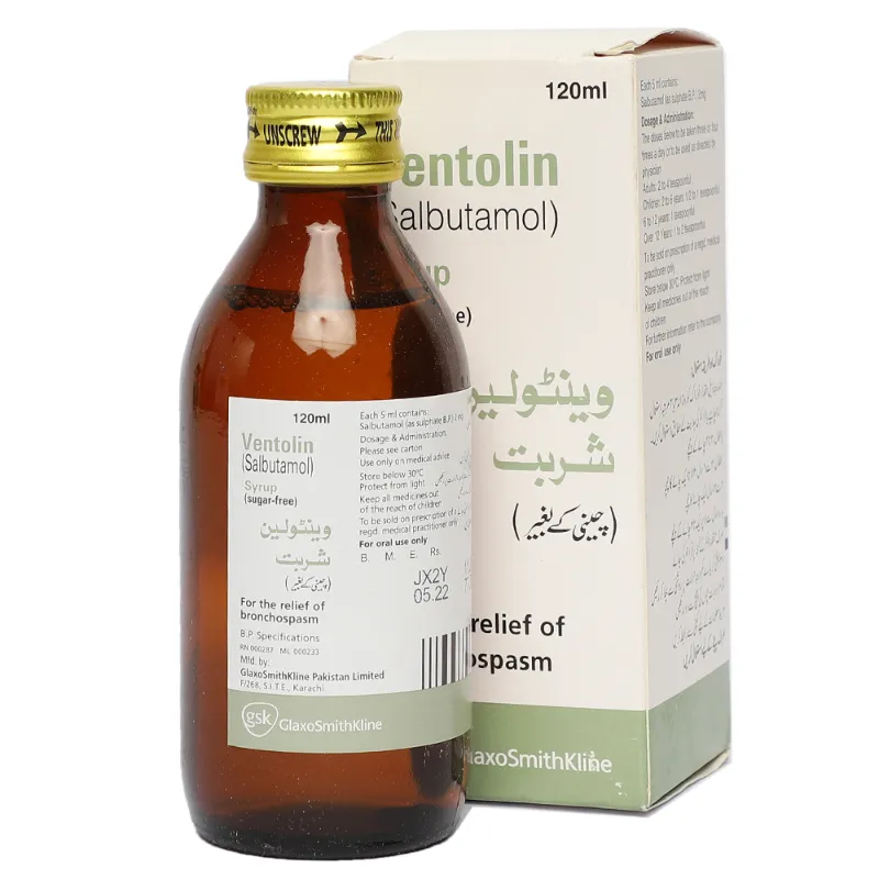Ventoline Sugar Free 120ml