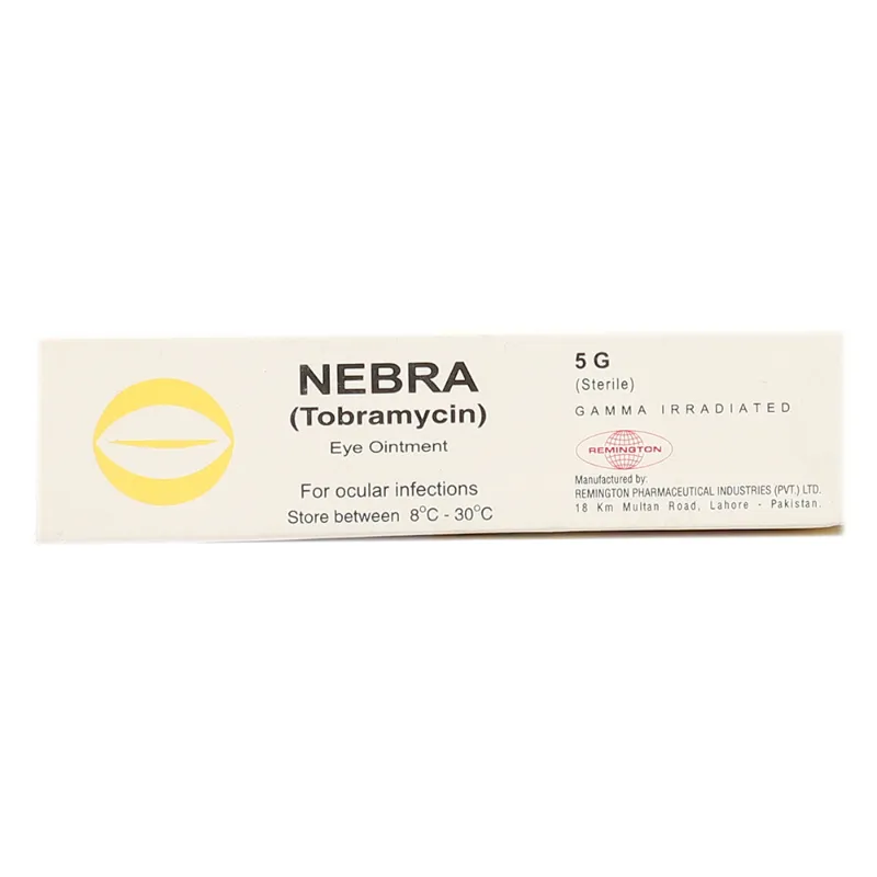 Nebra Eye Ointment 5g Uses, Side effects & Price in Pakistan