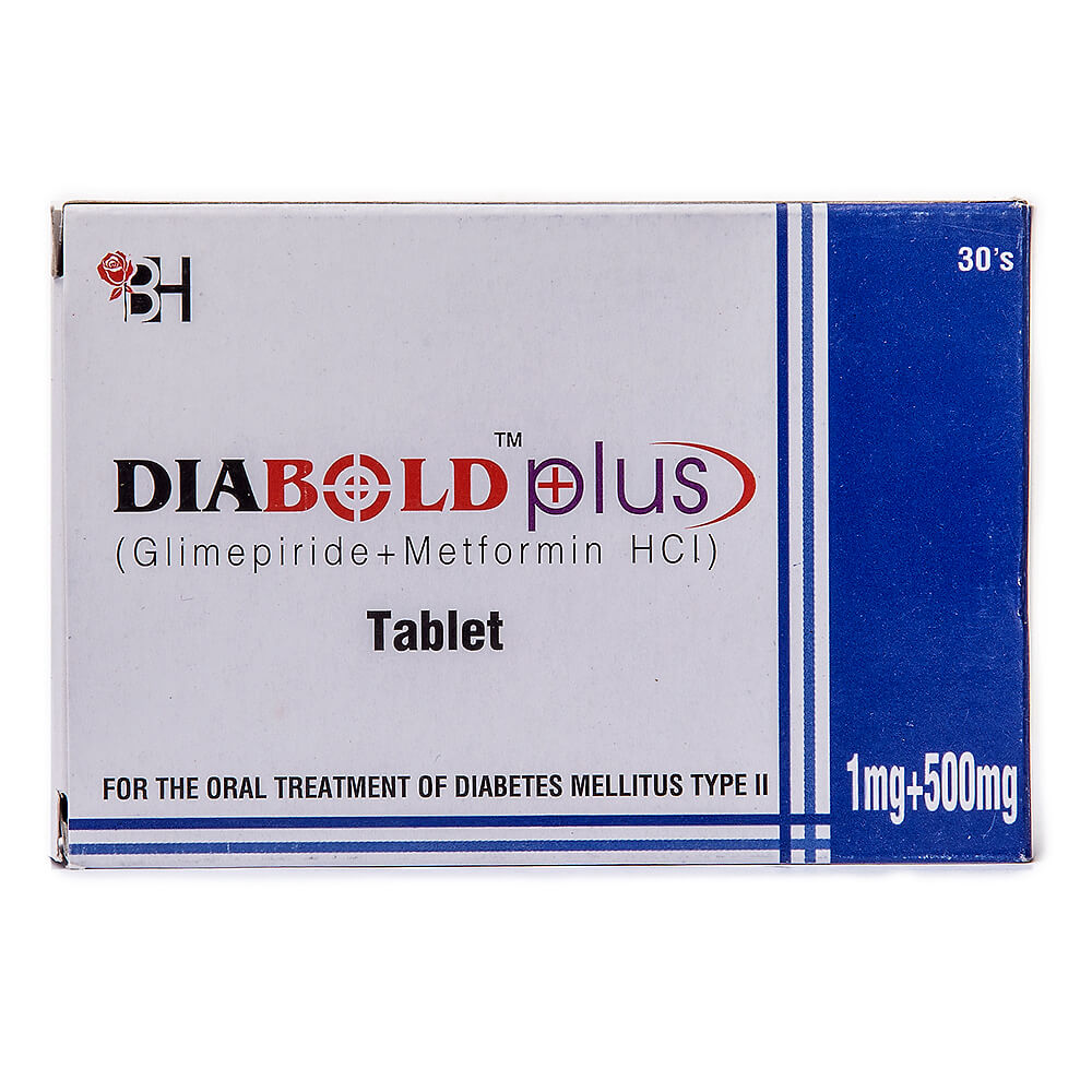 Diabold Plus 1/500mg