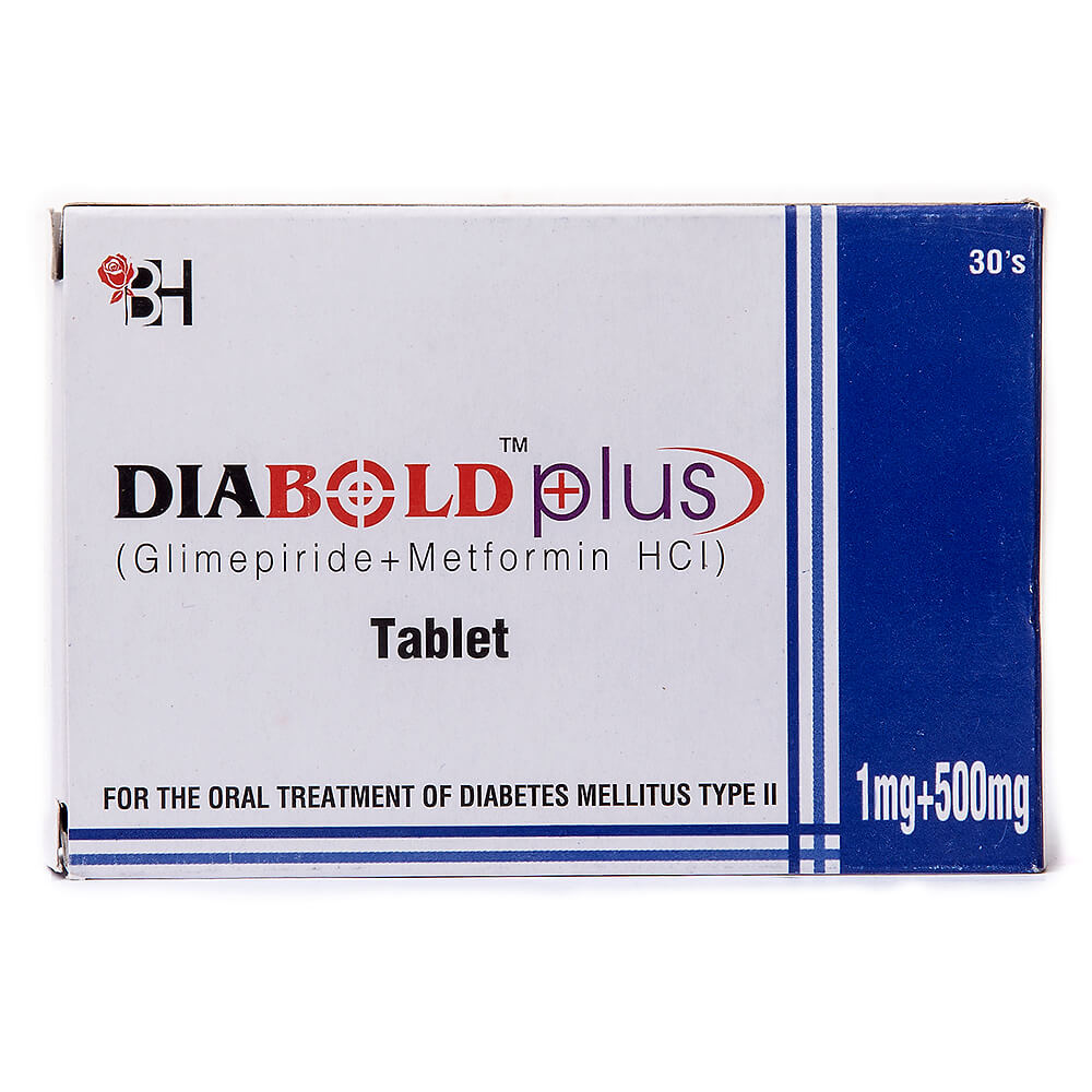 Diabold Plus 1/500mg
