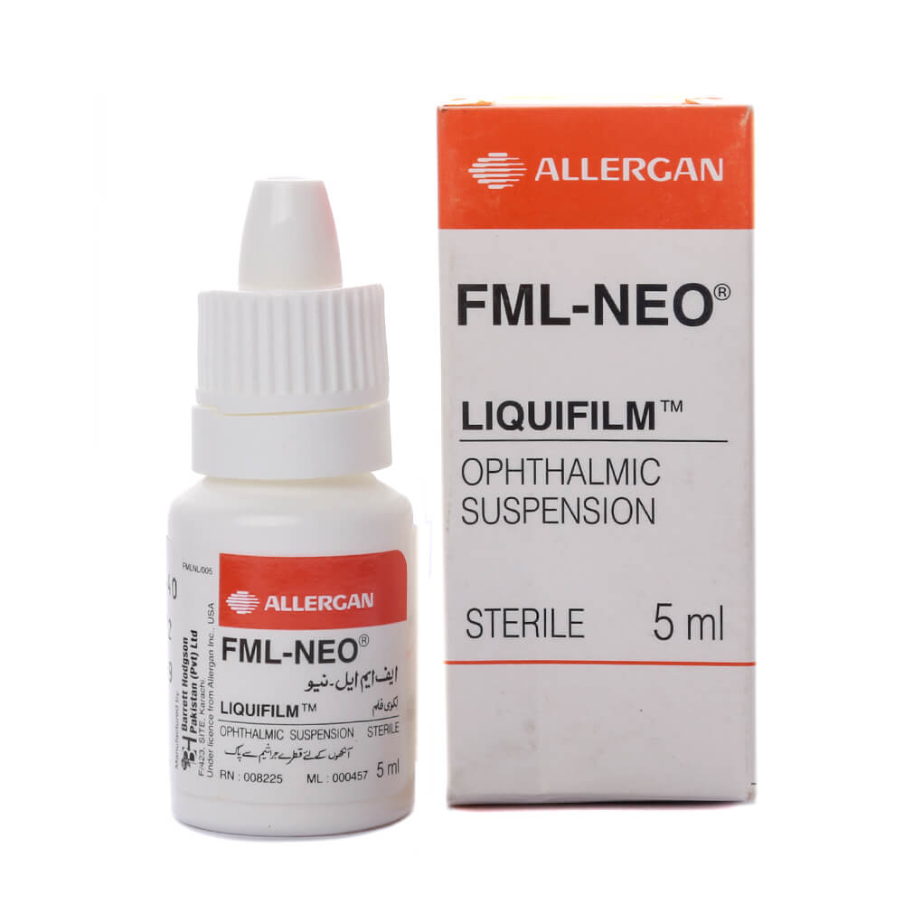 FmlNeo Eye Drops 5ml Uses, Side effects & Price in Pakistan