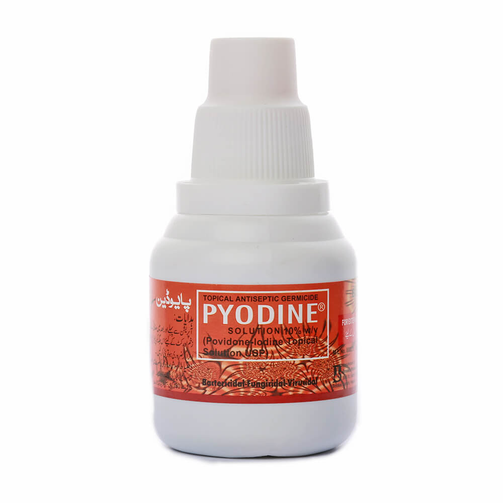 Buy Pyodine 10 Solution 450ml Online emeds Pharmacy