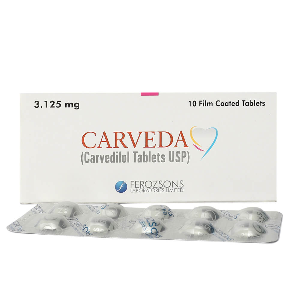 Carveda 3.125mg
