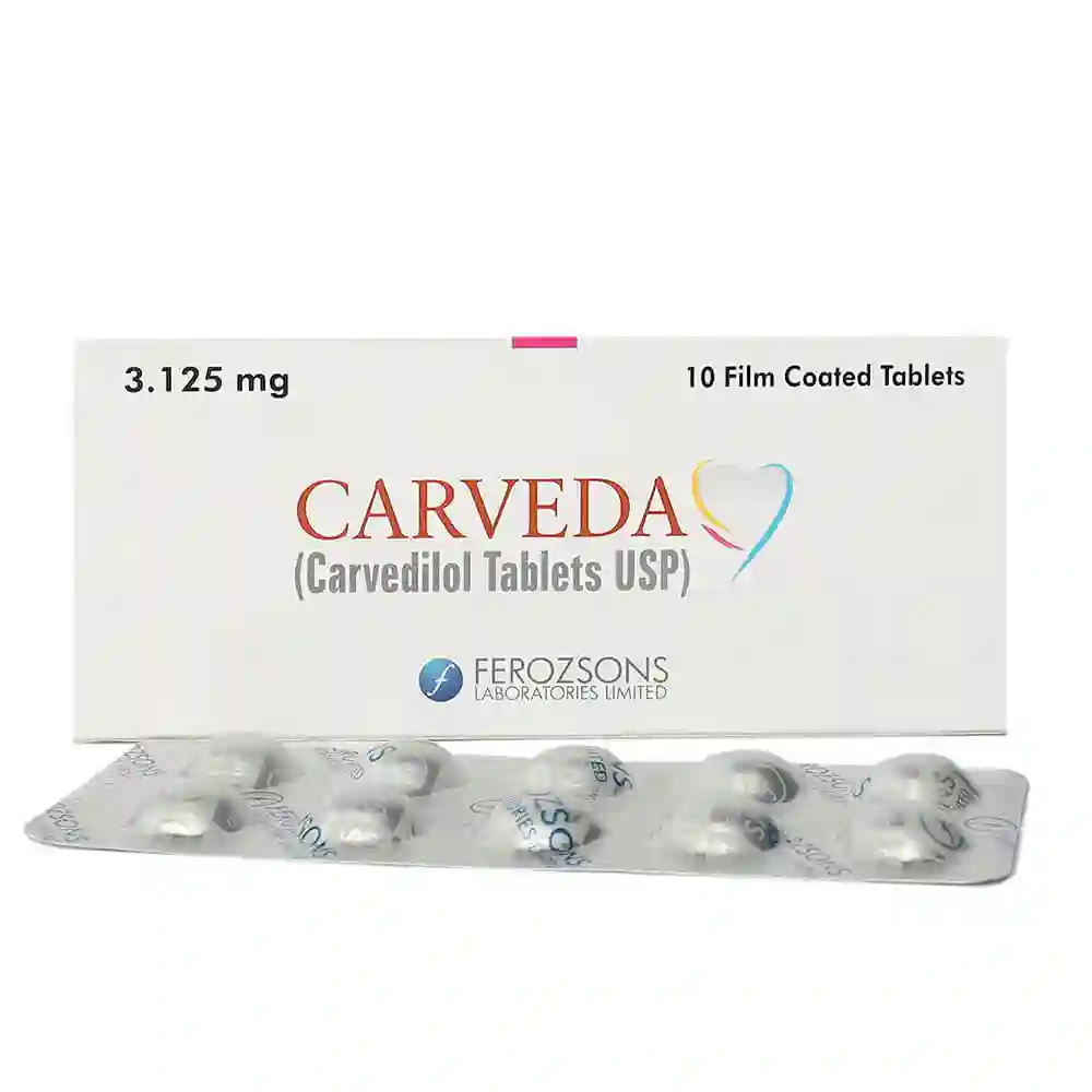 Carveda 3.125mg
