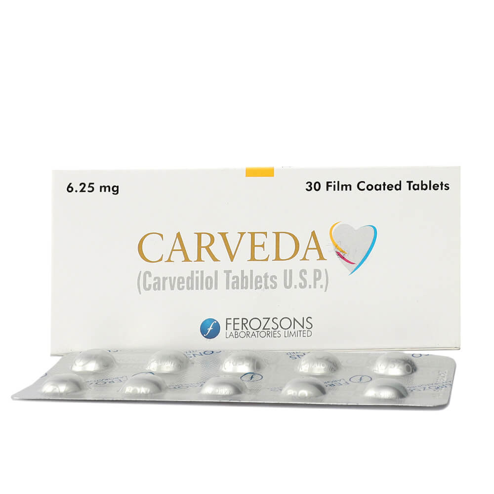 Carveda 6.25mg