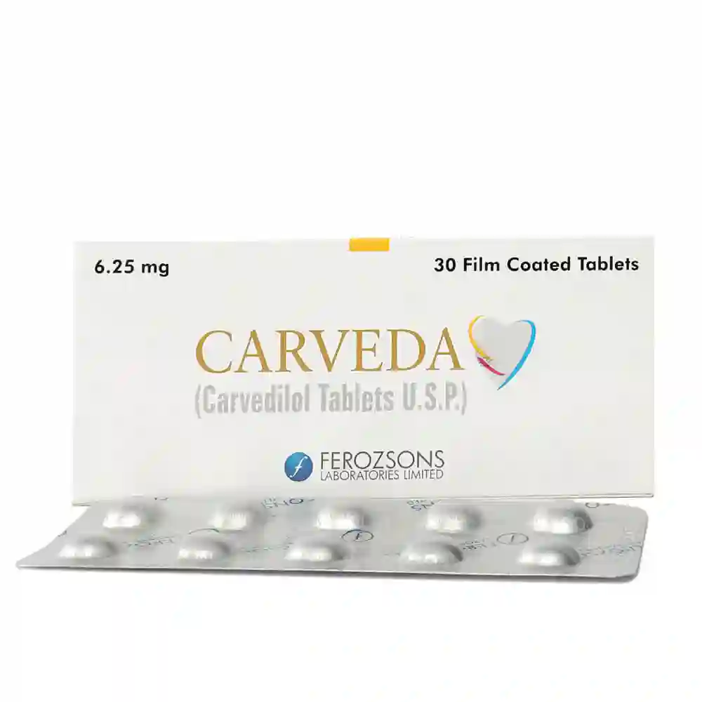 Carveda 6.25mg