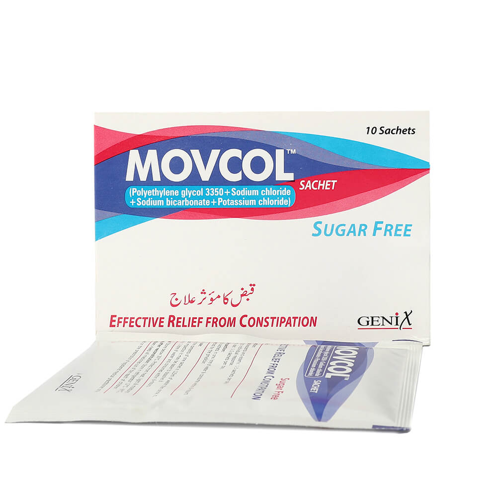 Movcol Powder Uses, Side effects & Price in Pakistan