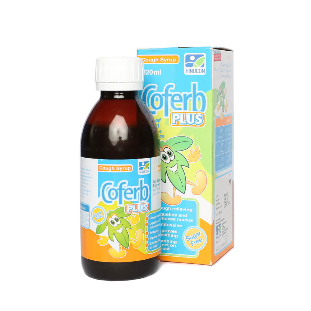 Coferb Plus Sugar Free 120ml