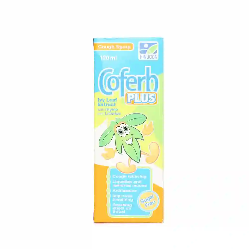 Coferb Plus Sugar Free 120ml