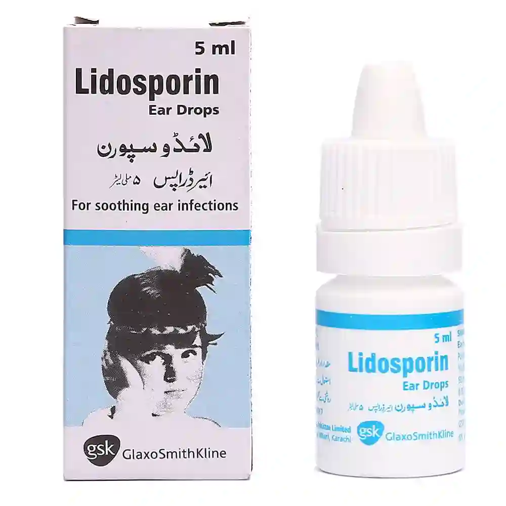 Lidosporin Ear Drops 5ml Uses, Side effects & Price in Pakistan