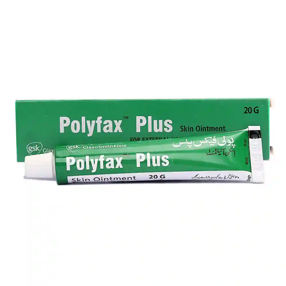Polyfax Plus Skin Ointment 20g Uses, Side effects & Price in Pakistan